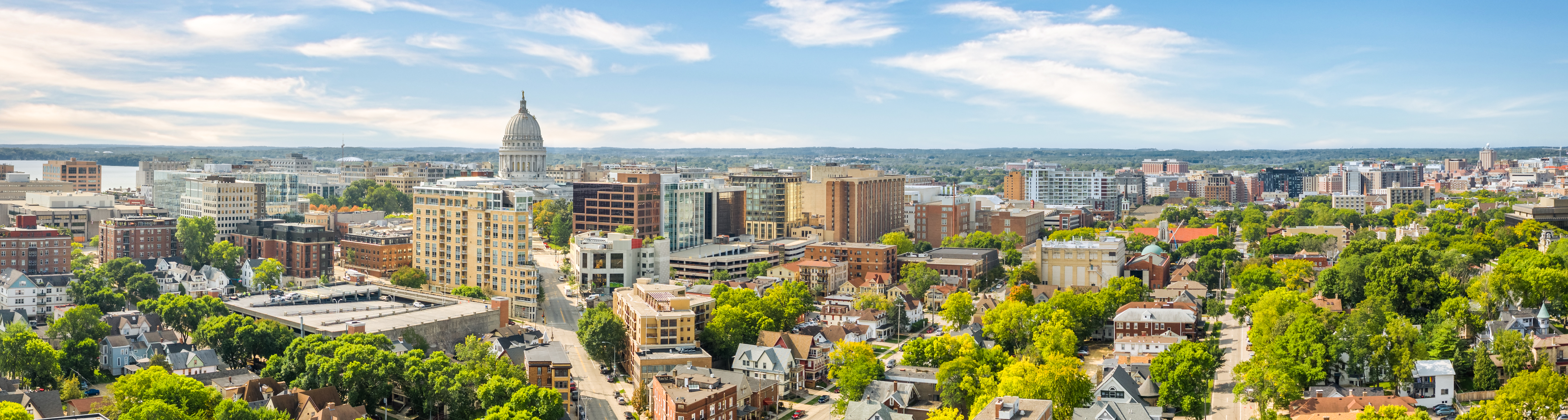 Downtown Madison skyline image