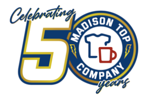 Madison Top Company Celebrating 50 Years logo
