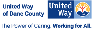 United Way of Dane County logo with tagline